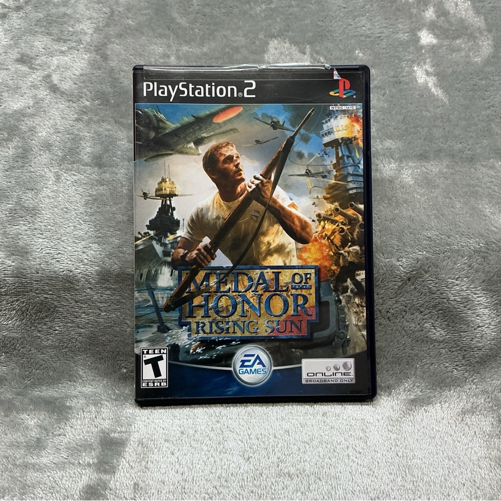 2003 Medal Of Honor Rising Sun - Sony Playstation 2 PS2 Realities of War Combat